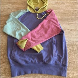 Teddy Fresh colorblock hoodie